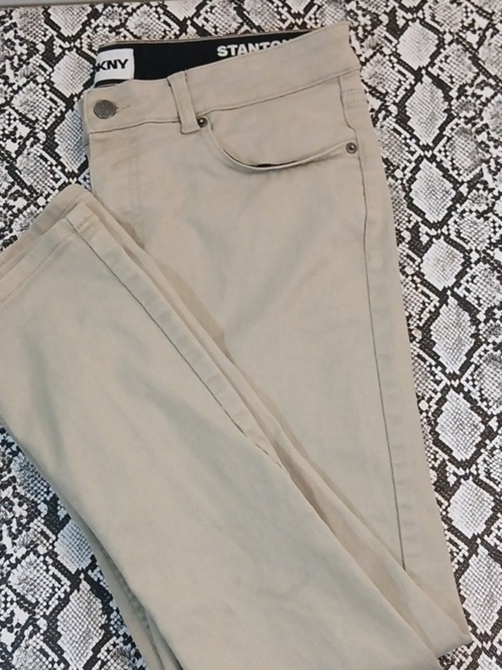 DKNY Slim Men’s Jeans in Beige